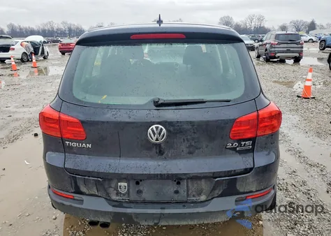 2013 Volkswagen Tiguan S из США, поврежденный, VIN WVGBV3AX2DW609175